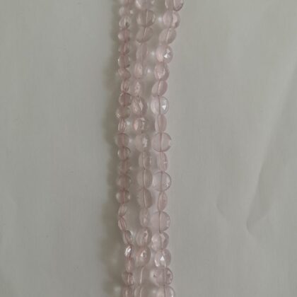 FILI QUARZO ROSA, SFACCETTATA