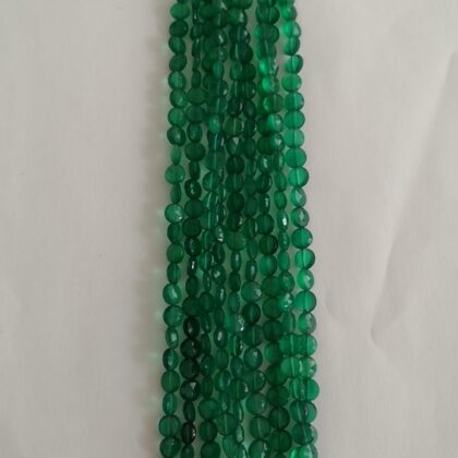 FILI ONICE VERDE, SFACCETTATA