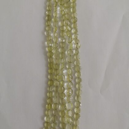 FILI QUARZO LEMON, SFACCETTATA