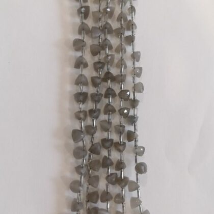 FILI PIETRA DI LUNA GRIGIA, SFACCETTATA