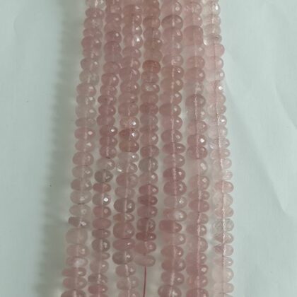 FILI QUARZO ROSA, SFACCETTATA