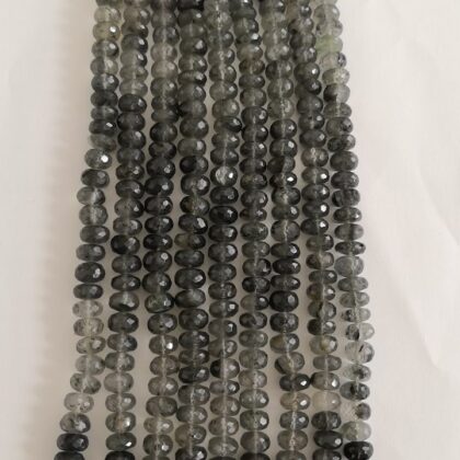 FILI QUARZO RUTILATO, SFACCETTATO