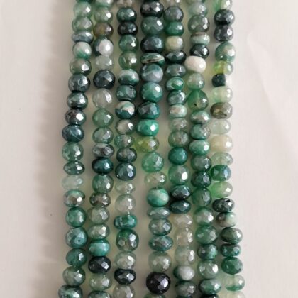 FILI ONICE VERDE, SFACCETTATA LASER