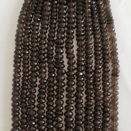 FILI QUARZO FUME, SFACCETTATO