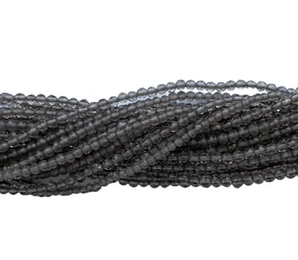 QUARZO FUME', TAGLIO MACCHINA SFACETTATO