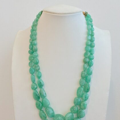 COLLANA DI SMERALDO A SASSI, ALTA QUALITA'