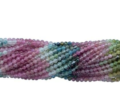 FILI TORMALINA, TAGLIO MACCHINA SFACETTATO