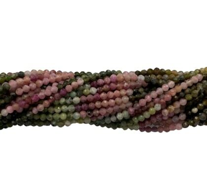 FILI TORMALINA, TAGLIO MACCHINA SFACETTATO