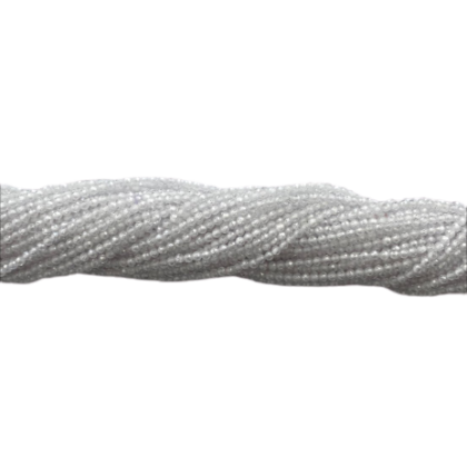 Fili zircone bianco Ø 2 mm, sfacettato