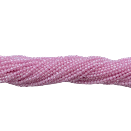 Fili zircone rosa Ø 2 mm, sfacettato
