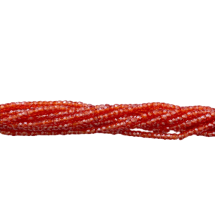Fili zircone arancione Ø 3 mm, sfacettato