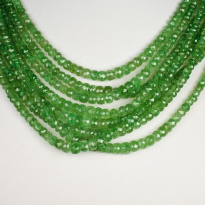 Cromopside a rondelle sfaccettate