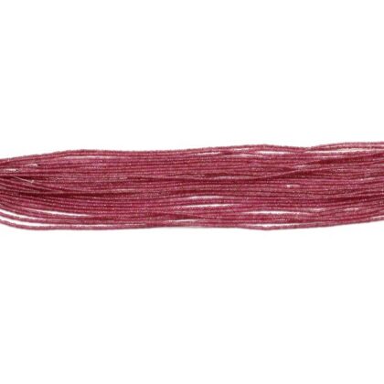 Rubino a rondelle sfaccettate