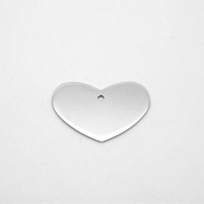 Pendente forma cuore