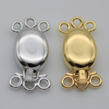 Chiusura ovale liscia per multifili