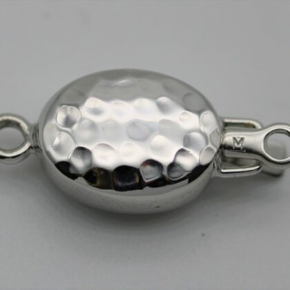 Chiusura ovale martellata