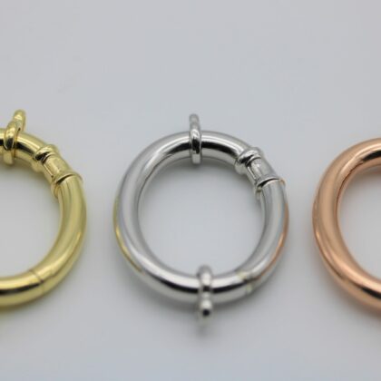 Chiusura ovale grande a canna liscia