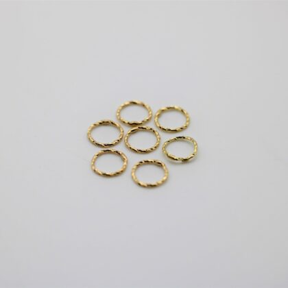 Anellino diamantato saldato