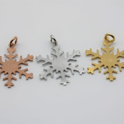 Ciondolo fiocco di neve