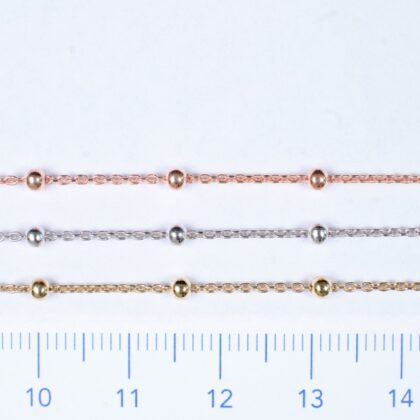 Catena con pallina liscia