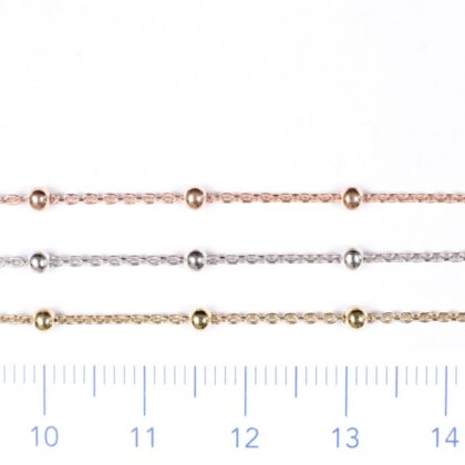 Catena con pallina sfaccettata