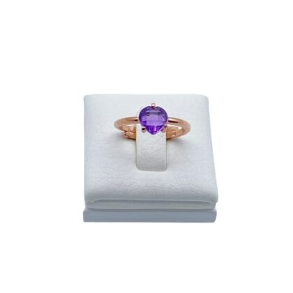 Anello a cuore 7 x 7 mm