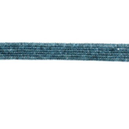 Topazio london blue a rondelle sfaccettate