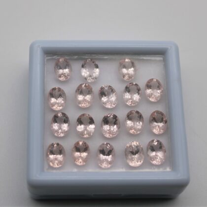 Morganite ovale 6x8