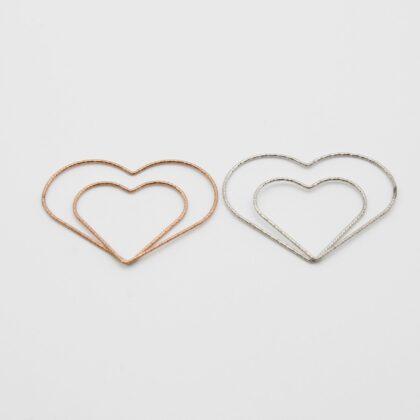 Doppio cuore diamantato