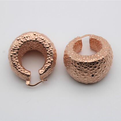 Orecchini martellati