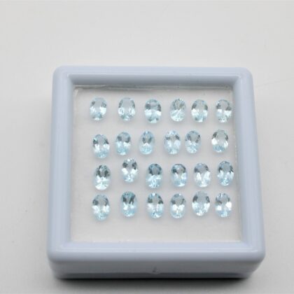 Acquamarina ovale 4x6