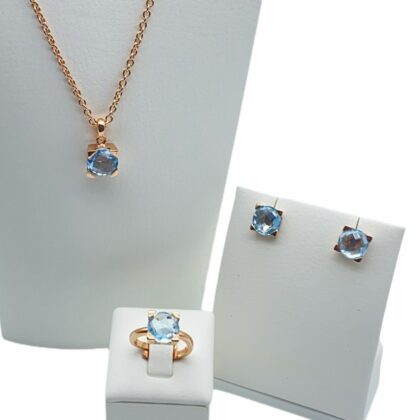 Parure con Pietre naturali Ø 10 mm