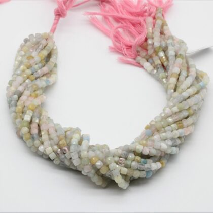 Morganite cubetti 5x5