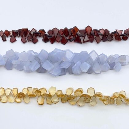 Irregular flat stones