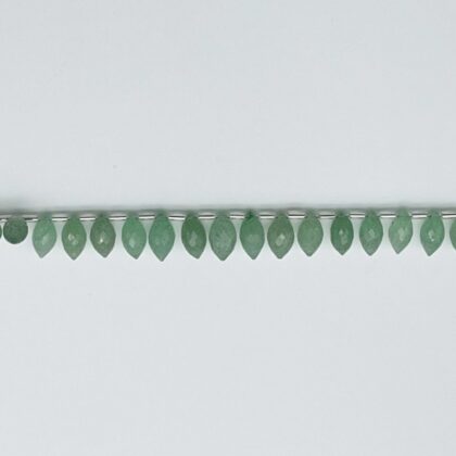 Giada verde taglio marquise