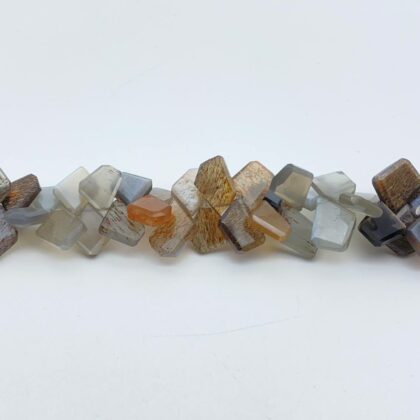 Pietre piatte irregolari Pietra di luna multicolor