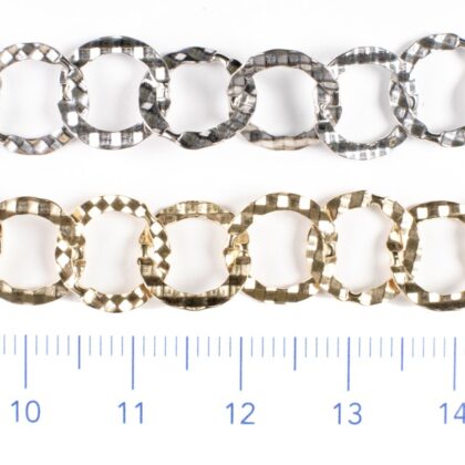 Catena tonda diamantata