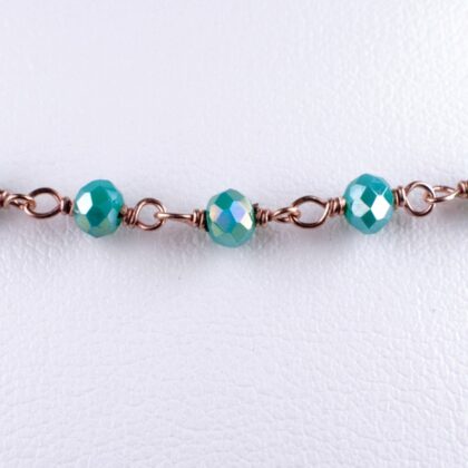 Catena a rosario con pietre idrotermali