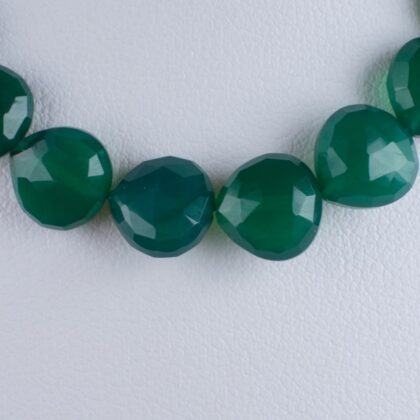 Filo singolo a goccia, Onice verde